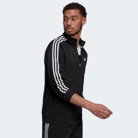 ADIDAS Essentials Black 3-Stripes Track Suit - Picture 6 of 16
